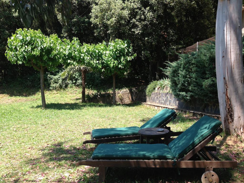 Hostal L'Ou De Reig Montseny Exterior foto